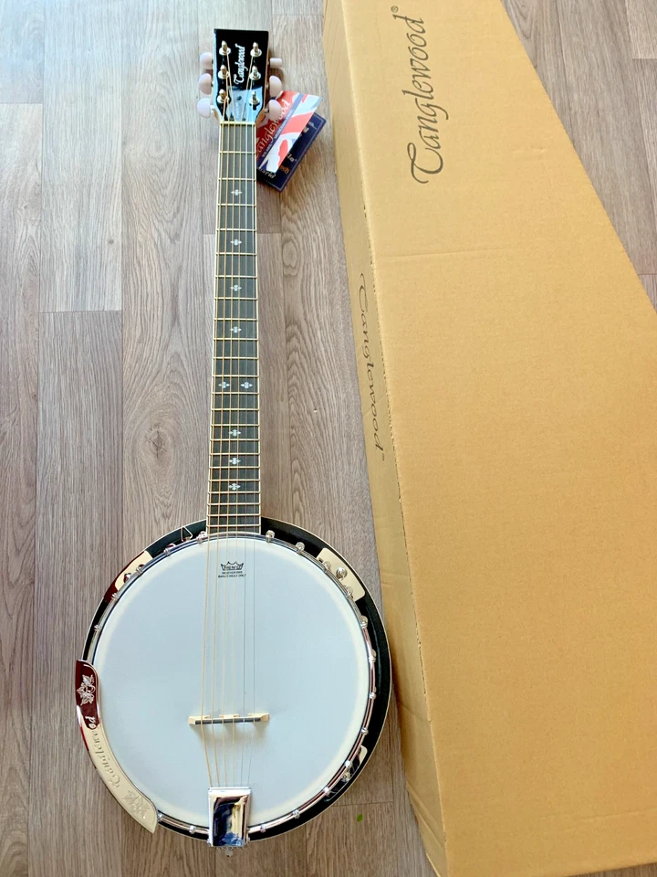 6 String Banjo, Guitar Tuning Tanglewood, Union,  TWB 18 M6 Normally over  £449. - Image 3 of 4