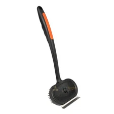 Mr Bar-B-Q Oversized Grill Brush & Scraper Stainless Steel Bristles & Soft Grip