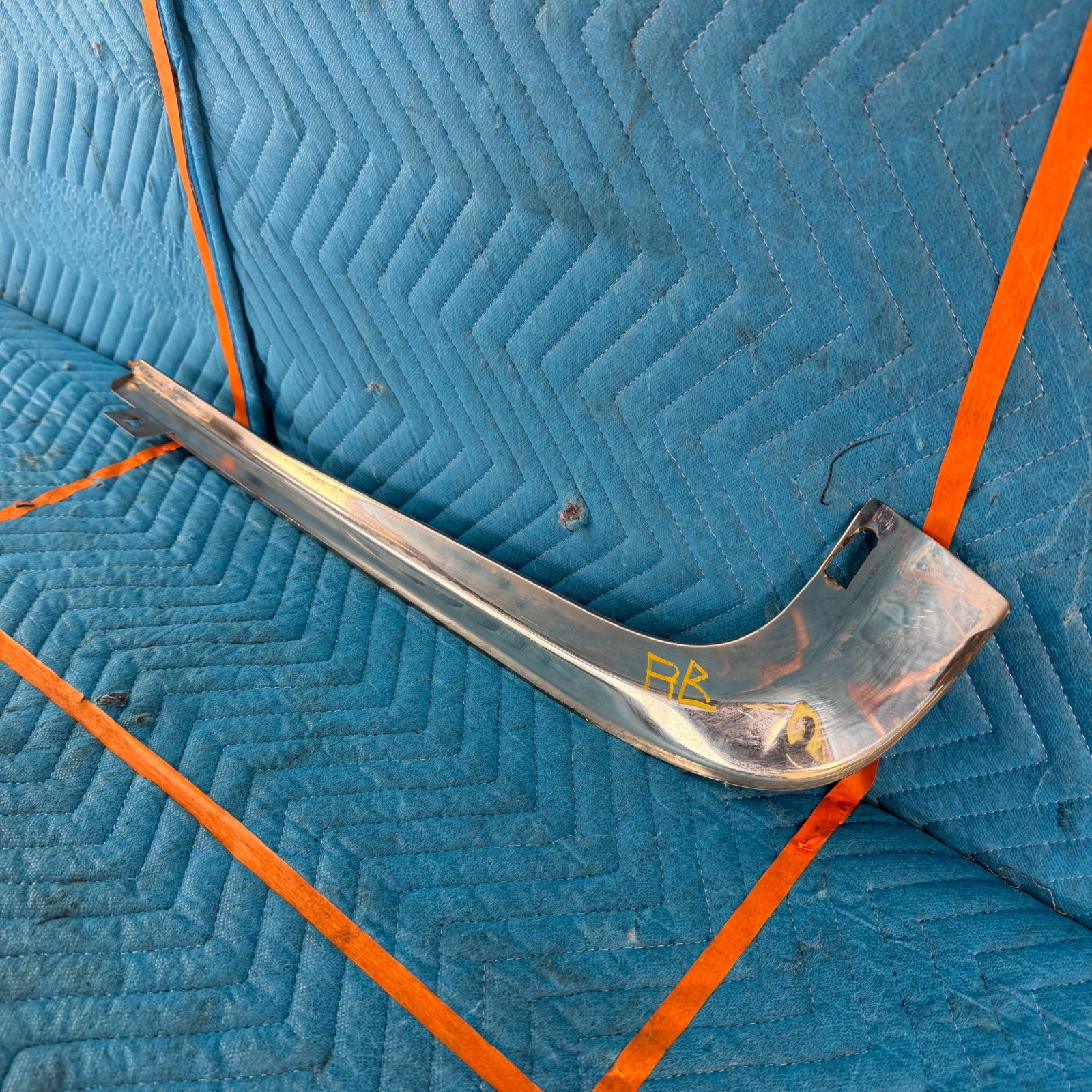 1989–1991 Chrysler TC Maserati Rear Right Quarter Panel Chrome Molding Trim  OEM