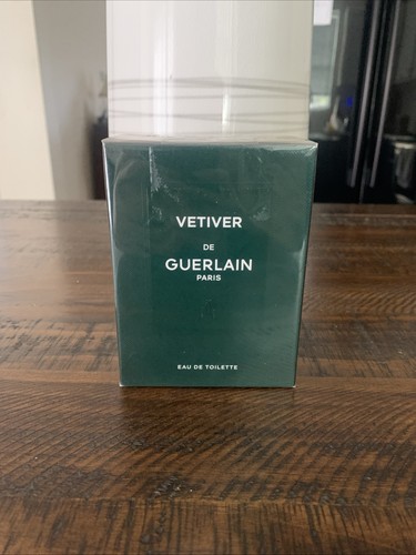 VETIVER DE GUERLAIN PARIS MEN 3.3 oz EDT SPRAY SEALED