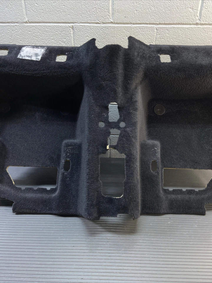 Alfombra trasera Rolls Royce Dawn 2017-2023 alfombrilla negra genuina OEM NOTE Foto 4 de 4