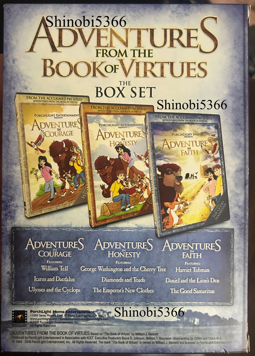 (未使用･未開封品)Adventures From the Book of Virtues: Courage [DVD] Amazon.com: Adventures from the Book of Virtues: Courage