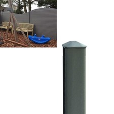 Plastic Fence Posts with Cap Plastic Eco Fencing Post for Composite & Wooden