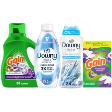 Gain & Downy Ultimate Laundry Bundle with Gain Liquid Laundry Detergent