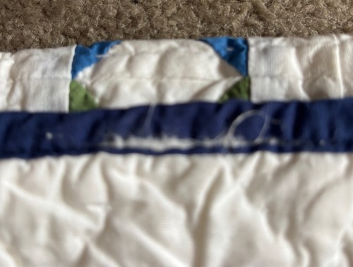 Pottery Barn Kids BRIGHT ST🌟RS Patchwork Applikation Baby Kleinkind Quilt - Bild 10 von 10