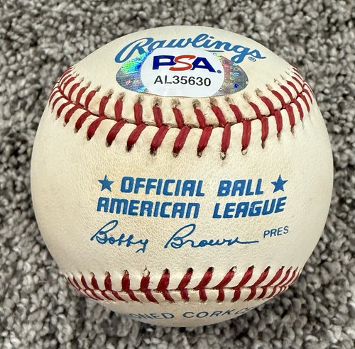 STEVE BOROS (died 2010) SIGNED PSA AUTOGRAPHED AL BASEBALL TIGERS CUBS REDS - Picture 2 of 3