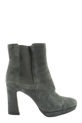 BRUNO PREMI Reißverschluss-Stiefeletten Damen Stiefeletten Gr. DE 37 hellgrau - Bild 1 von 4