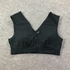 Tommie Copper Sports Bra Womens XL Front Zip Znergy Compression Support Bra