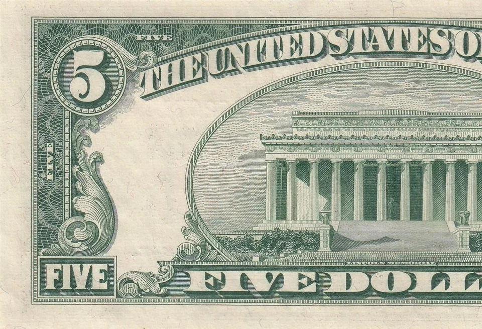 1953-B UNITED STATES NOTE FIVE DOLLARS $5 "C" (( GEM UNC )) - Image 4 of 4