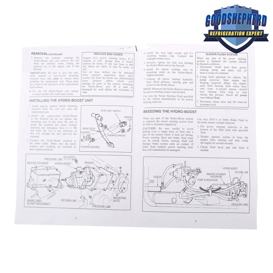 Potenciador de freno hidráulico 52-7416 para Dodge Ram 3500 4500 5500 2011 2012-18 Foto 4 de 4