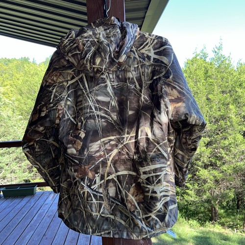 Cabela's Youth XL Hooded 3 In 1 Insulated Duck Hunting Jacket Dri Fowl - Picture 2 of 11