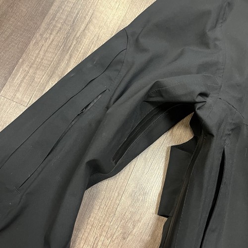 AUTHENTIC AMULET WARE BLACK RAIN REPELLENT FULL ZIP CROPPED STYLE JACKET XL H4 - Picture 9 of 14
