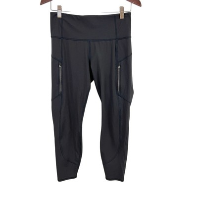 Athleta Rainier 7/8 Tight Black Women Size Medium