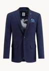A FISH NAMED FRED BLAZER PIQUÉ/NAVY - UK 48/EU 58 - SRP £199.00