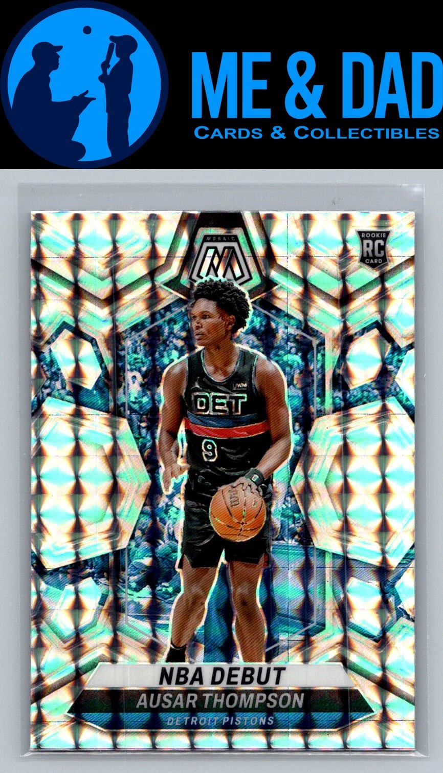 2023-24 Panini Mosaic Silver #262 Ausar Thompson