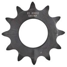 Weld On Sprocket for #80 Roll Chain 80X12 Used On W Series Weld On Hubs 12 Teeth