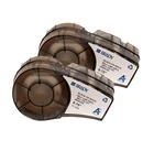 2 Pack For M21-750-427 Label Cartridge,3/4" W,Black/White BMP21 Plus