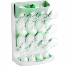 Yieach Larger Vertical Baby Bottle Drying Rack - BPA FREE - Space Saving Fee...
