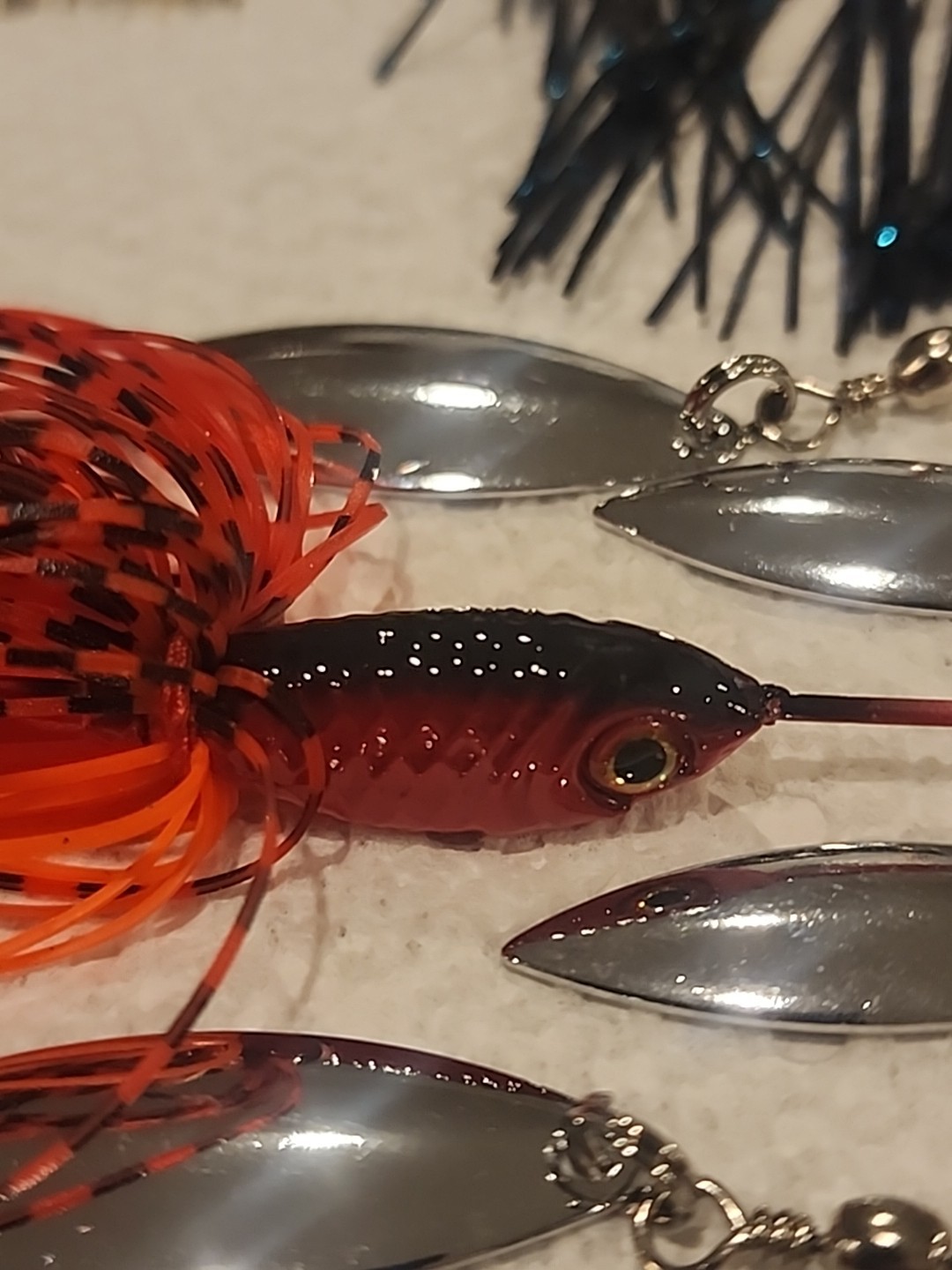 QUAD 4 BLADE PRO SPINNERBAITS Intro Special Legal A-rig! 5 Pack - Image 7