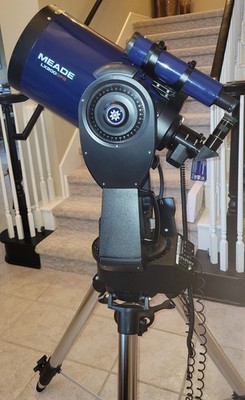 8'' Meade LX 200 GPS UHTC Telescope with Stella, Case and Accessories