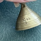 Antique Vintage Brass Bells Etched Made From India- Beautiful Sound — photo 7