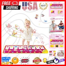 Floor Piano Mat, Toddler Toys Musical Mat, Keyboard Floor Playmat 39.5" Elect...