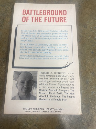 Revolt In 2100 By Robert Heinlein 1953. MINT Vintage Unread - Picture 4 of 8