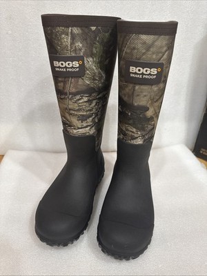 Bogs Mens Snake Boot, Mossy Oak Size 7 Waterproof New
