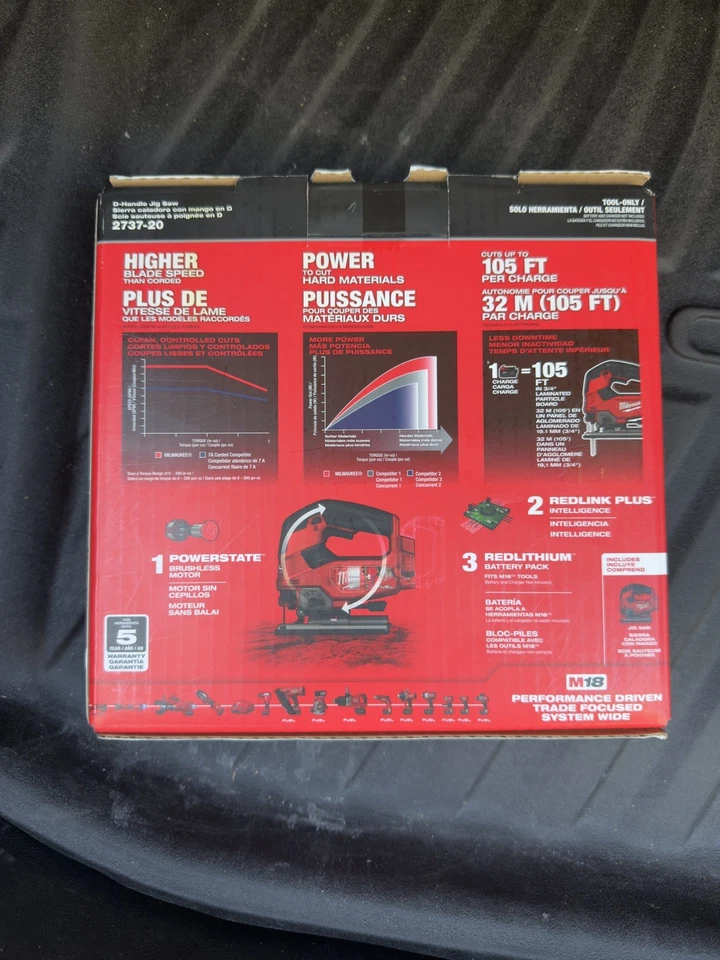 Milwaukee 2737-20 M18 燃油锯 - 裸工具 — 第 2/2 张图片