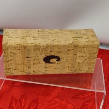 COSTA Del Mar Cork Sunglasses Clamshell Case With Magnetic Closure.
