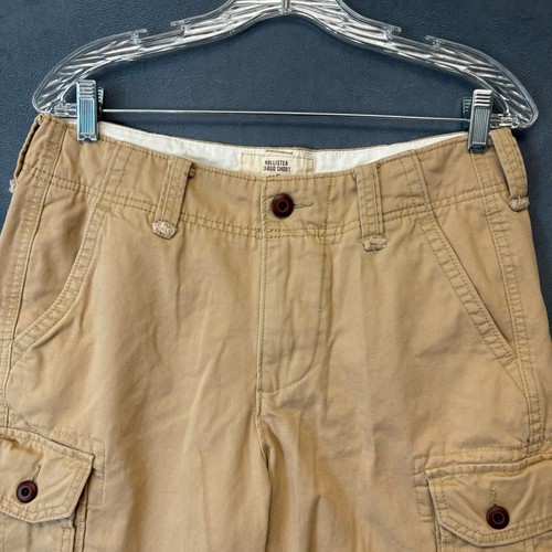 Hollister Cargo Shorts Gorp Core Outdoors Army Military Multi Pocket Skater Prep - Picture 2 of 14