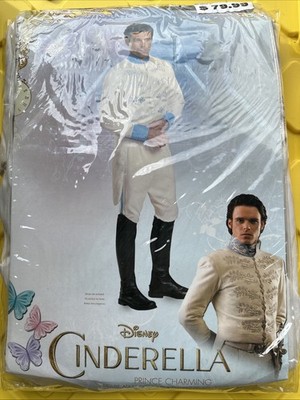 Prince Charming Disney Cinderella Fancy Halloween Deluxe Adult XXL Costume