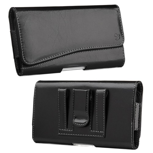 For LG G3 Horizontal Leather Pouch Holster Wallet Phone Case Cover-Black - Picture 1 of 8