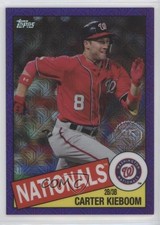 2020 Topps Purple 25/75 Carter Kieboom #85TC-49 r0j