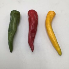 Realistic Artificial Faux Fake Food Replica Veggies Pepper Display Stage Prop