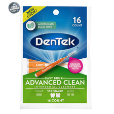 DenTek Easy Brush Interdental Cleaners, Mint, 16 Count