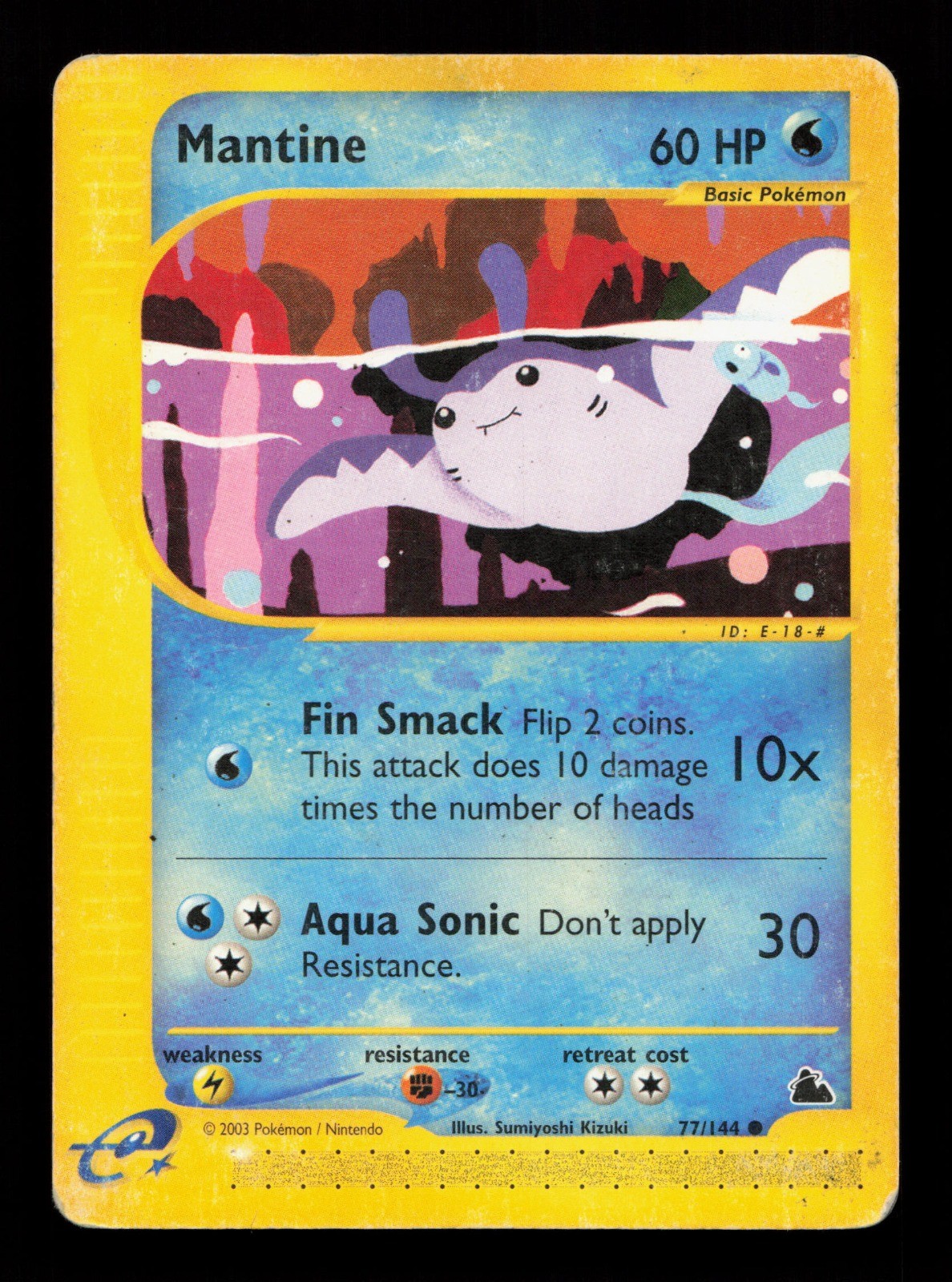 Mantine 077/144 (HP) Skyridge 2003 Common