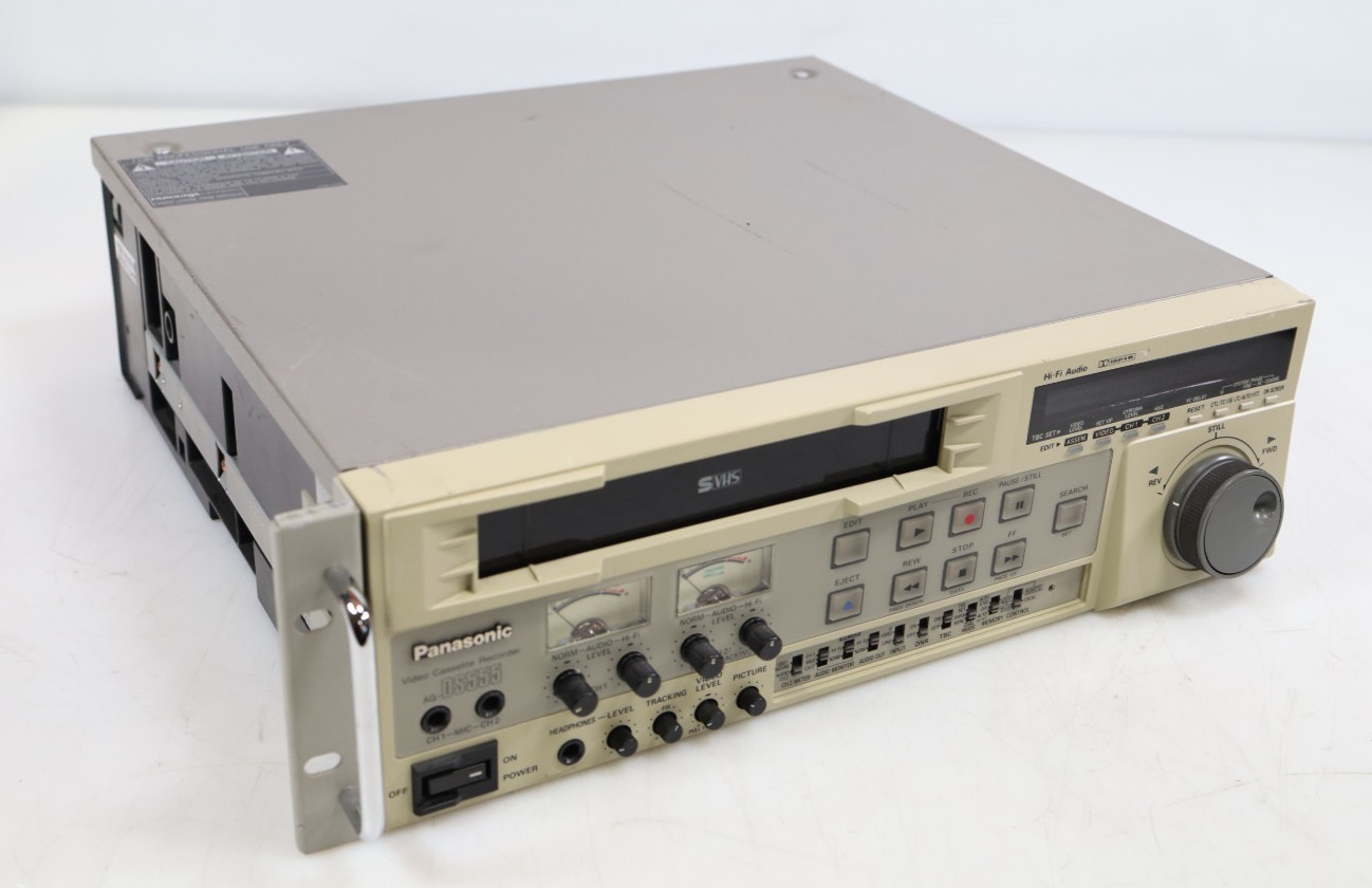 Panasonic AG-DS555P Video Cassette Editing Recorder SVHS HiF