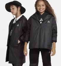 Nike ACG Storm-Fit Big Kids Convertible Jacket - Black DQ8732-010 sz XS New