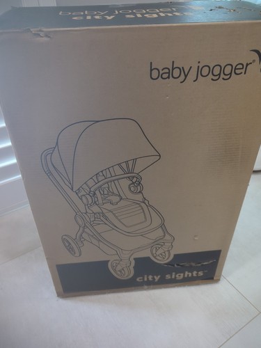 Baby Jogger City Sights Einzelkinderwagen - Rich Black Neu Kostenloser Versand JSS