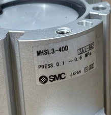 SMC MHSL3-40D 3-Finger Long Stroke Pneumatic Air Gripper thumbnail 5