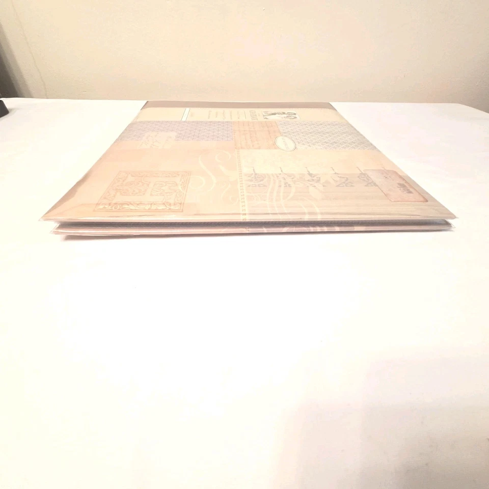 C.R. Álbum de recortes Gibson "Memories" tostado, azul, verde 12 X 12 encuadernado NUEVO Foto 2 de 4