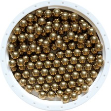 4.45mm 1000pcs Brass H62 Solid Balls Loose Bearing Balls High Precision