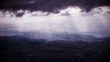 Landscape nature clouds Custom Gaming Mat Desk