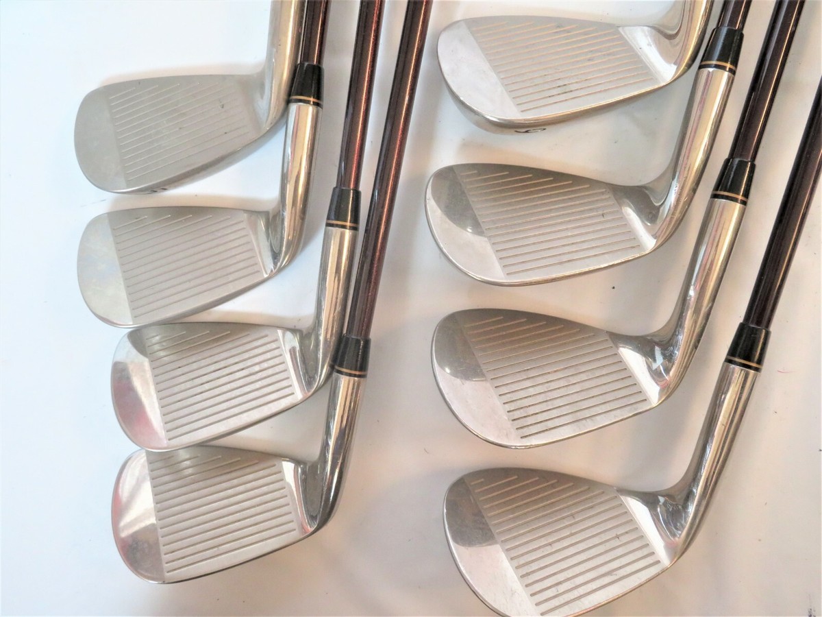 LADIES S-YARD GF-1 Senfina 8pc L-flex Irons Set Golf CLUBS LADIES S-YARD GF-1 Senfina 8pc L-flex Irons Set Golf CLUBS