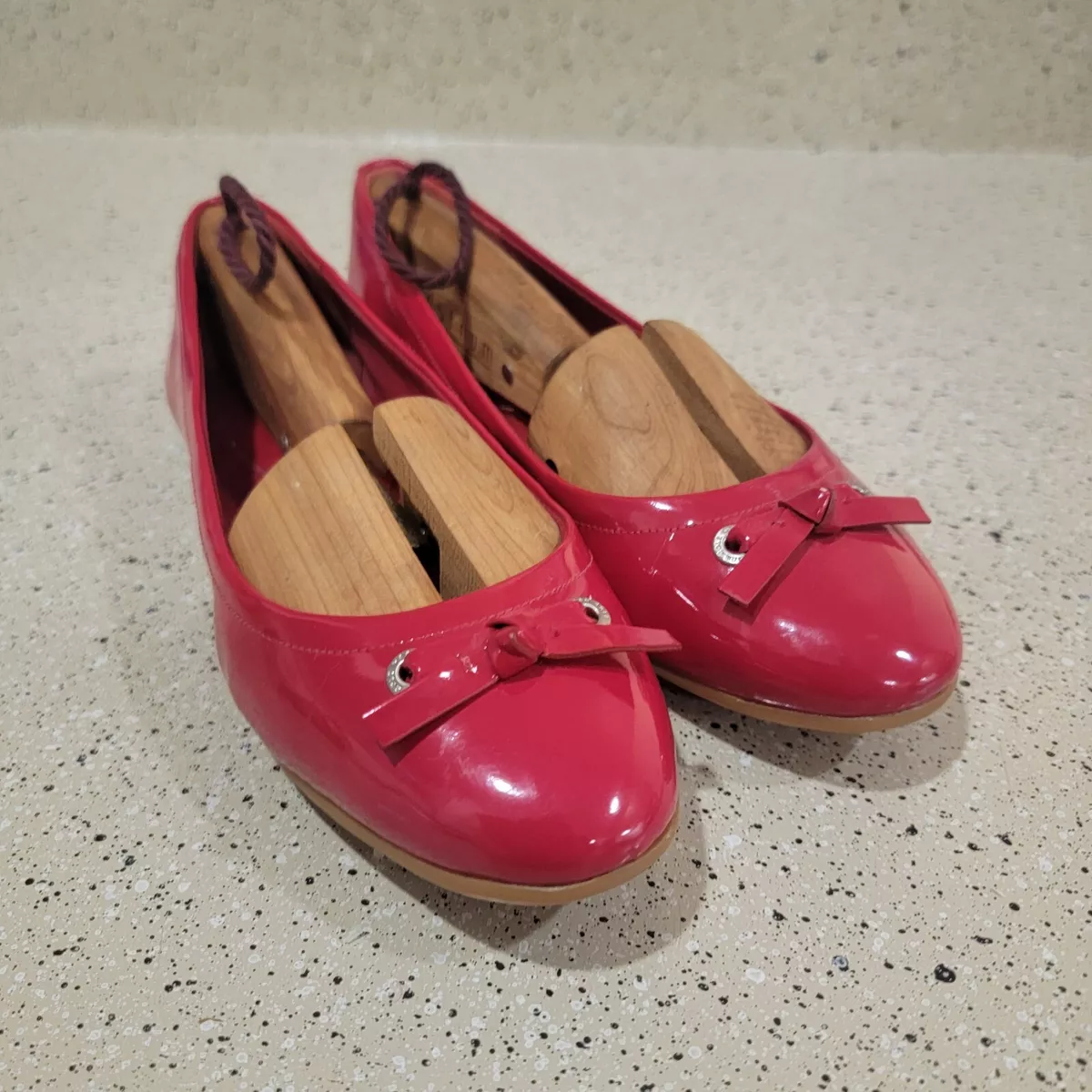 Cole haan megan leather ballet best sale flats