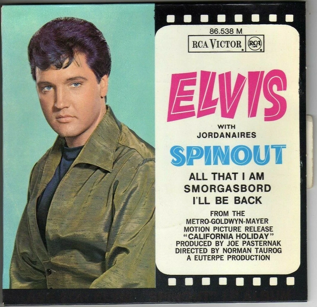 ELVIS PRESLEY SPINOUT FRENCH ORIG EP 45 PS 7" | eBay