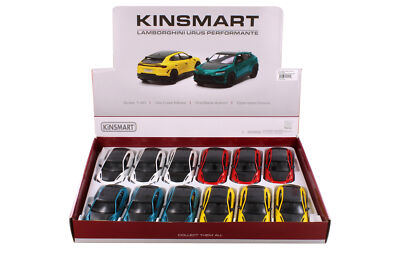 LAMBORGHINI URUS PERFORMANTE KINSMART 5447D - 1/40 SCALE SET OF 12