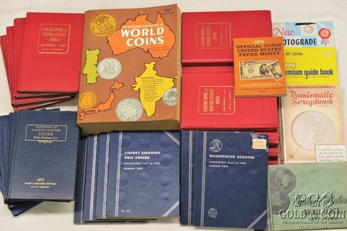 30 Asst Stamp Books & Coin Books, Empty Ready for the Collector, New Hobby 21739