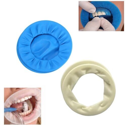 YILON 　Cut out cheek op 5Pcs Disposable Dental Mouth Opener Sterile Rubber Dam Cheek